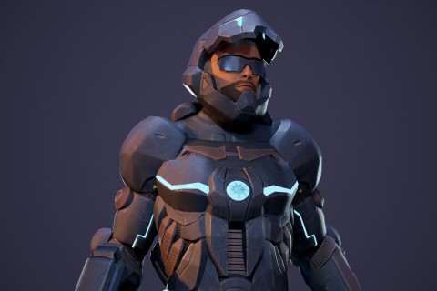 Sci-Fi Soldier